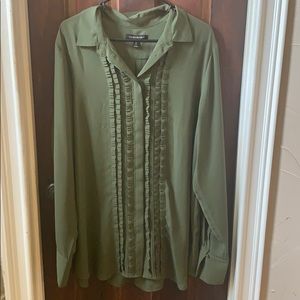 Banana republic olive green XL Tall shirt